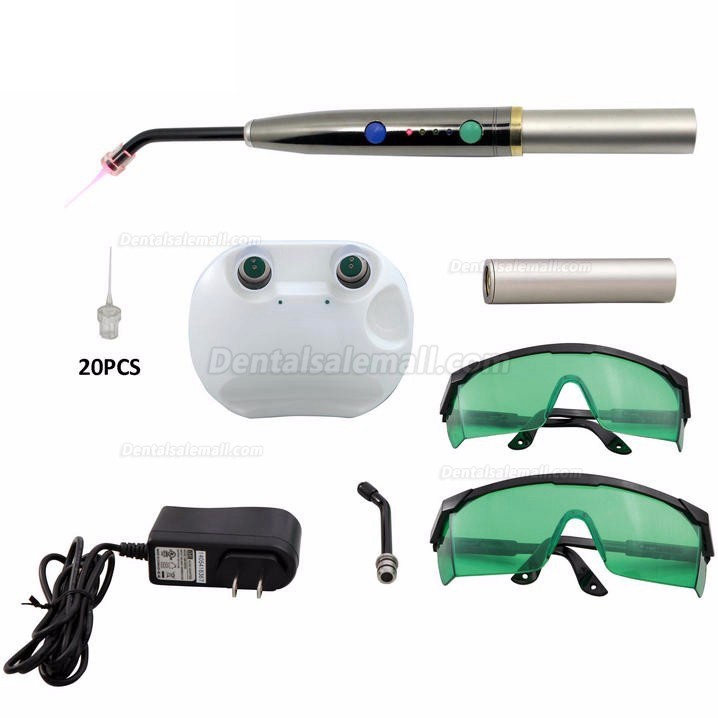 Dental Soft Tissue Laser Low Level 650nm Diode Laser Cutting Pen Dental Laser Photo-activated Disinfection